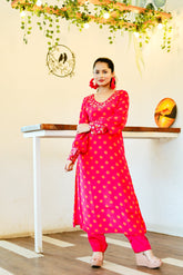 Pink Coordset with Handwork Detail
